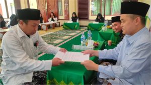 Yayasan Arwaniyyah Kudus Lantik Pengurus Kelompok Kerja Guru BK dan Keamanan Pondok Unit, Cabang Yayasan Arwaniyyah Kudus